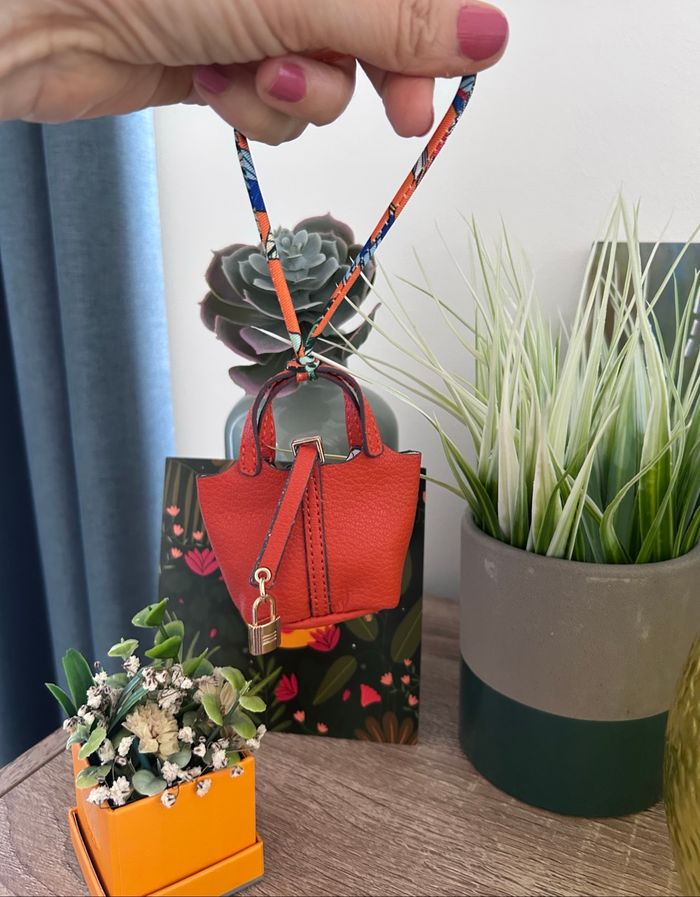 Mini sac décoratif porte-clés - photo numéro 8