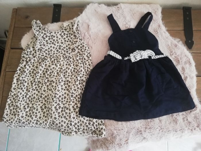 Lot de robes h&m et kiabi 18 mois