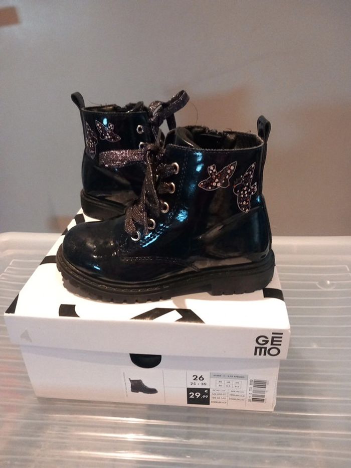 Bottines marine 26 - photo numéro 2