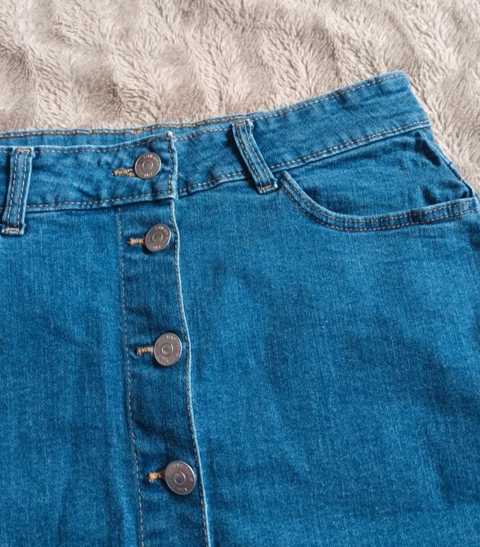 Jupe en Jean Femme Bleue Claire 💙🌾 - photo numéro 5