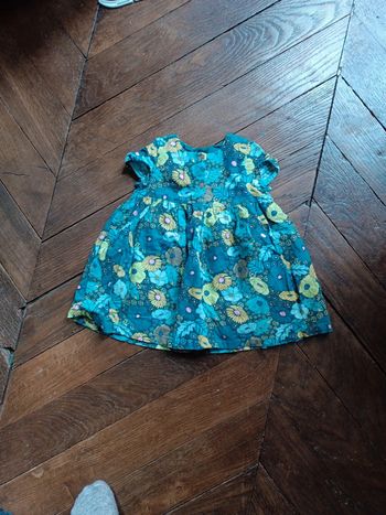 Robe en velours 12 mois DPAM