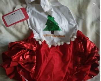 Déguisement noel 1 an