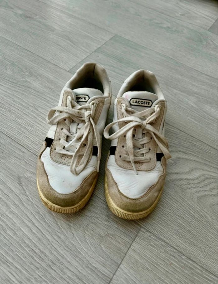 Baskets - Lacoste - femme - pointure 37 - en bon état