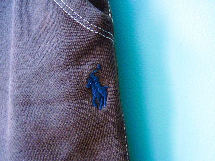 Pantalon jogging 14 ans polo ralph lauren garçon gris TBE - photo numéro 2