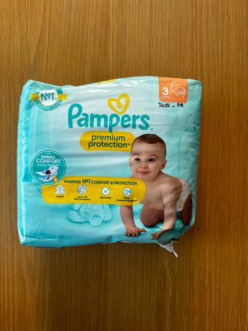 Couches Pampers Premium taille 3 (x29)
