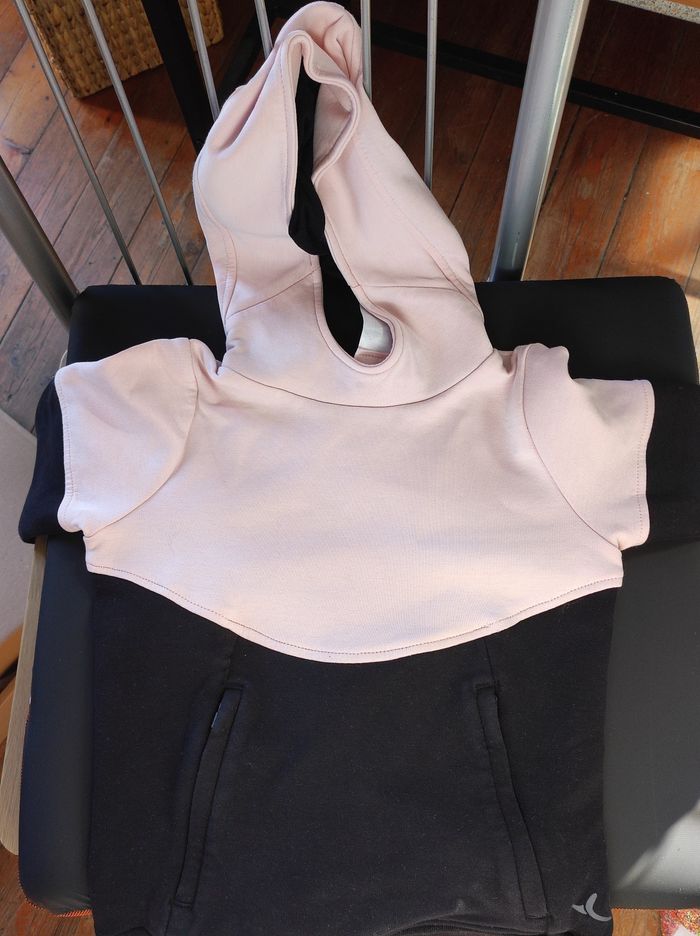 Sweat fille a capuche