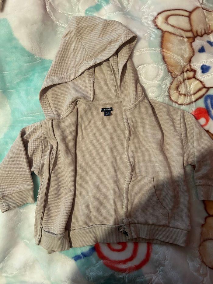 Gilet beige/ écru - photo numéro 1