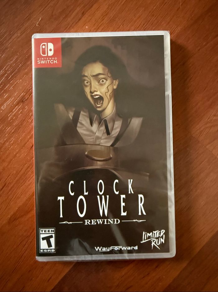 Clock Tower Rewind, jeu Nintendo Switch Limited Run Games LRG #243