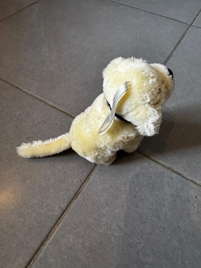Peluche / Doudou - Chien - Sandy - Amigo - Beige, crème - photo numéro 3