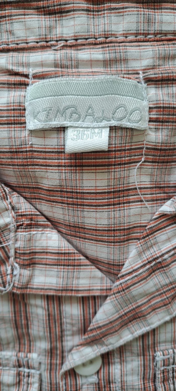 Chemise manches longues garçon Kimbaloo 3 ans - photo numéro 2
