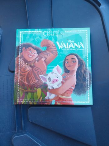 Livre Vaiana disney