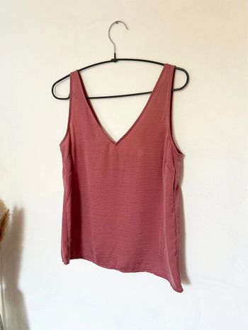 Femme 👩🏻 Caraco satiné vieux rose h&m taille 34