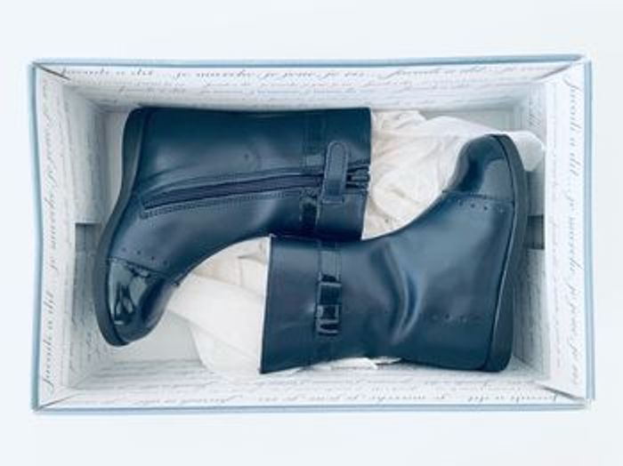 Bottes en cuir Jacadi, taille 21