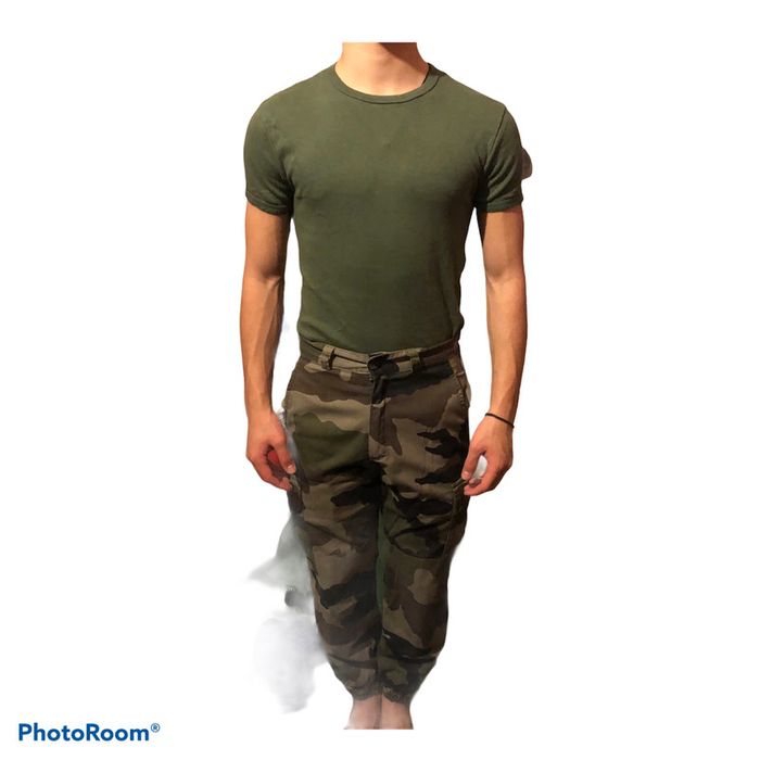 Ensemble#treillis#armée véritable #taille 34#vintage