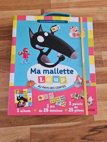 Ma mallette Loup Au Pays des Contes Auzou