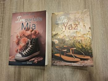 Lot de 2 livres : Imparfaite Mia et Invisible Yaz