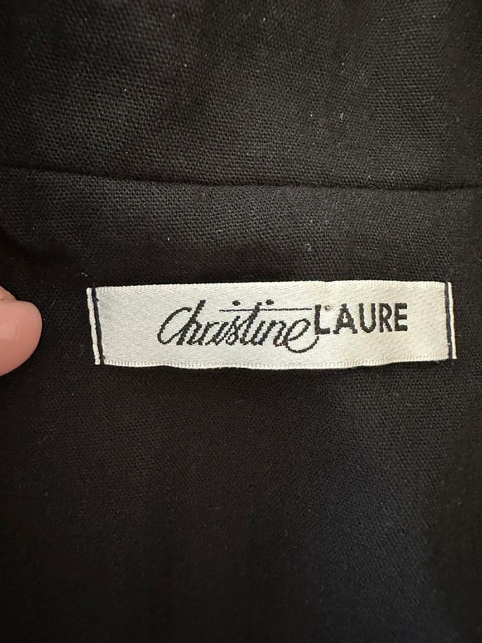 Blazer noir et blanc Christine Laure T40 L - photo numéro 6