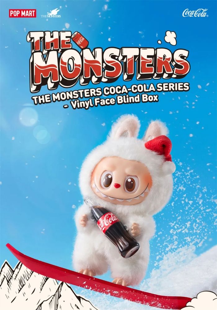 Labubu THE MONSTERS COCA-COLA SERIES-Vinyl Face Box neuf sous emballage - photo numéro 2