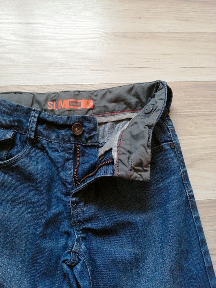 Jean slim ceinture réglable - photo numéro 2