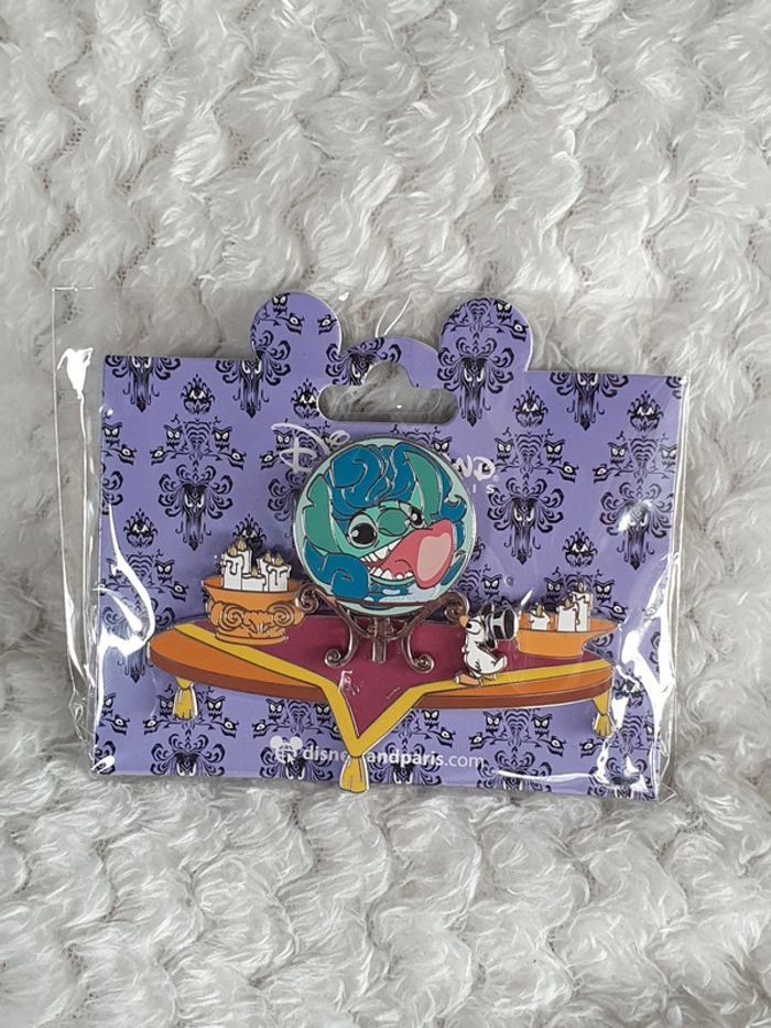 Stitch Madame Leota Phantom Manor Haunted Mansion Disney Paris DLP Oct 2022 Pin