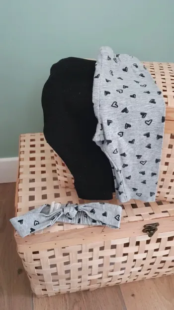 Lot 2 leggings + 1 bandeau