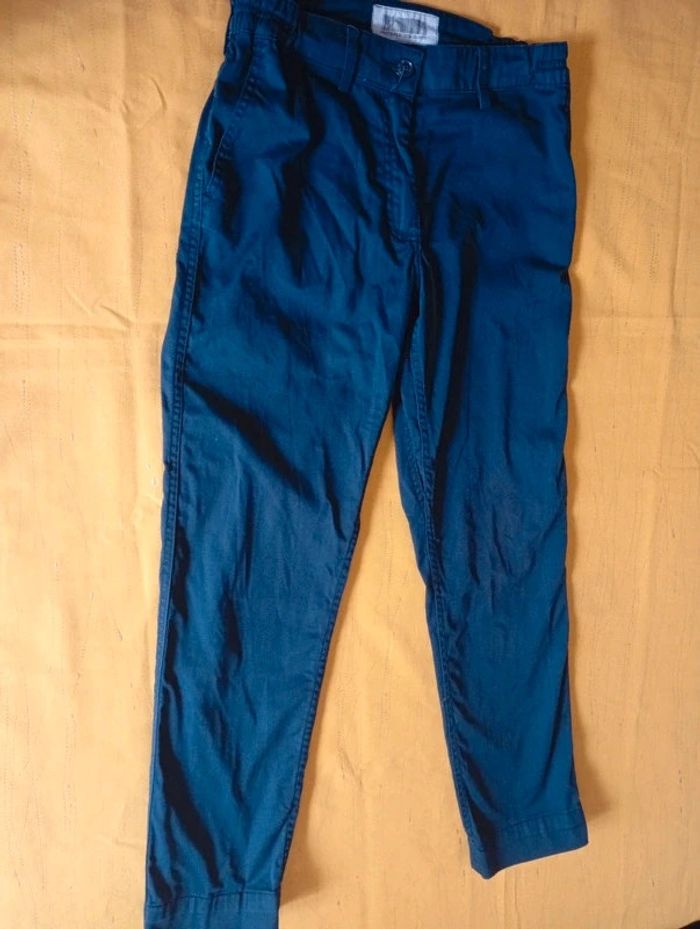 Pantalon bleu marine femme taille 32.34 - photo numéro 7