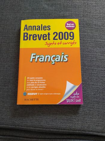 Annales brevet français