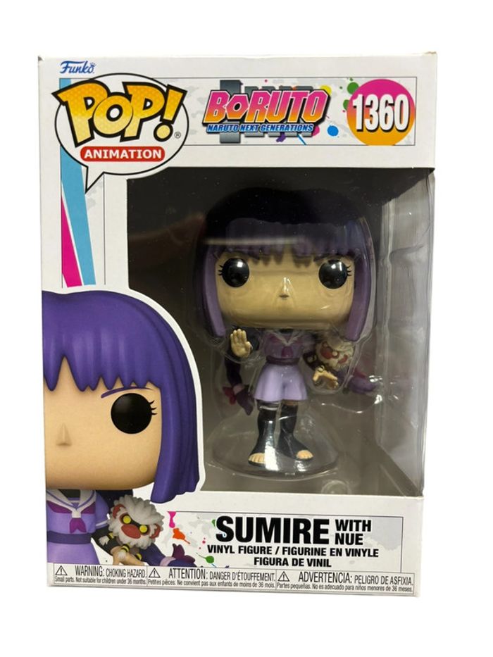 Figurine Funko Pop Boruto Sumire with Nue 1360 neuf