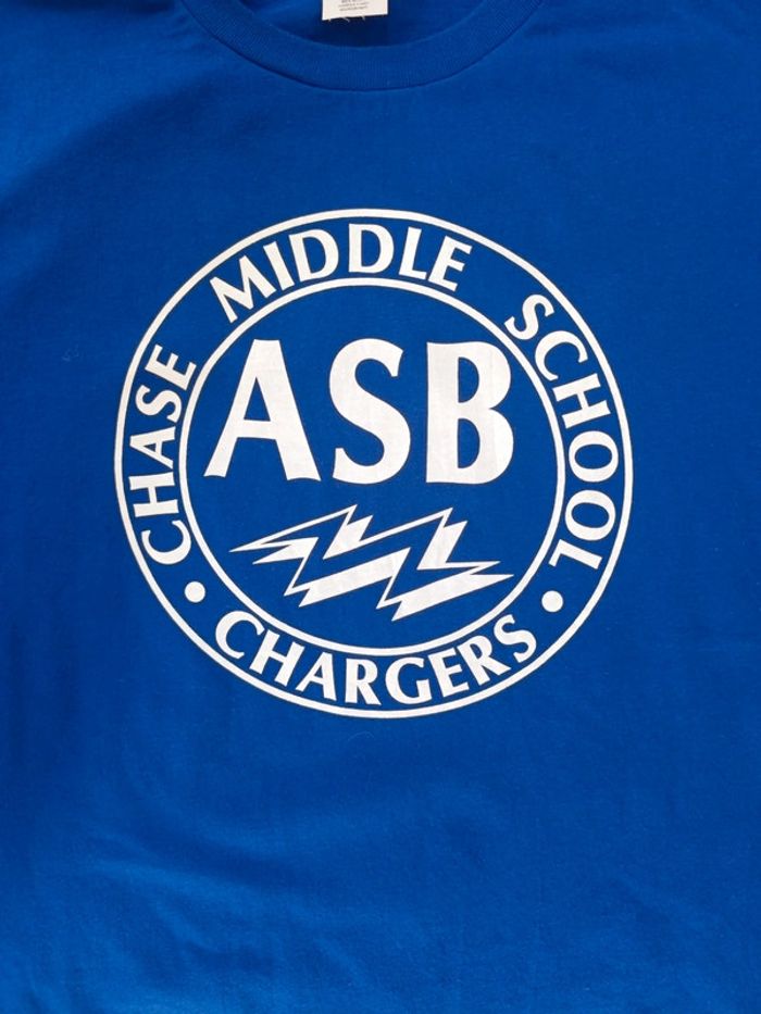 T-shirt university ASB chargers usa M - photo numéro 2