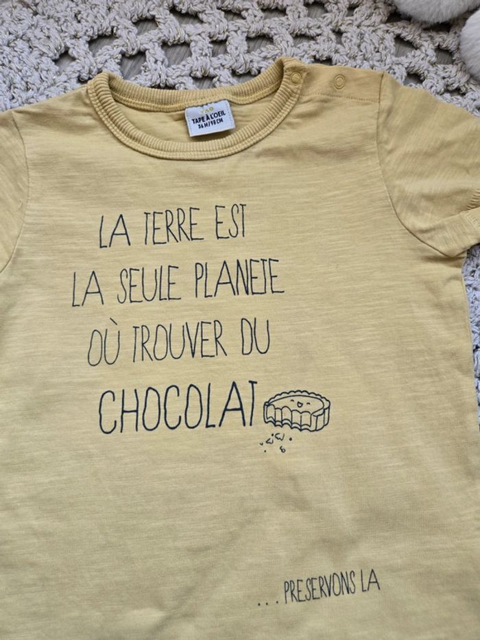 Boy: ensemble TAO chocolat 3 ans - photo numéro 4
