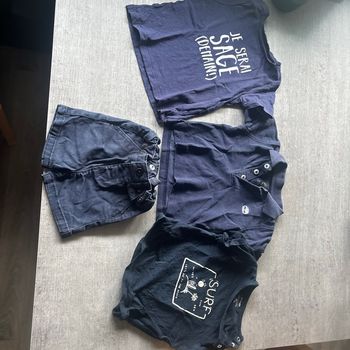 Lot vêtement été garçon 9 mois