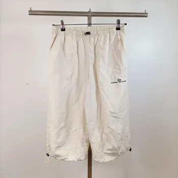 Short long écru Sergio Tacchini taille L coupe sportswear vintage A848