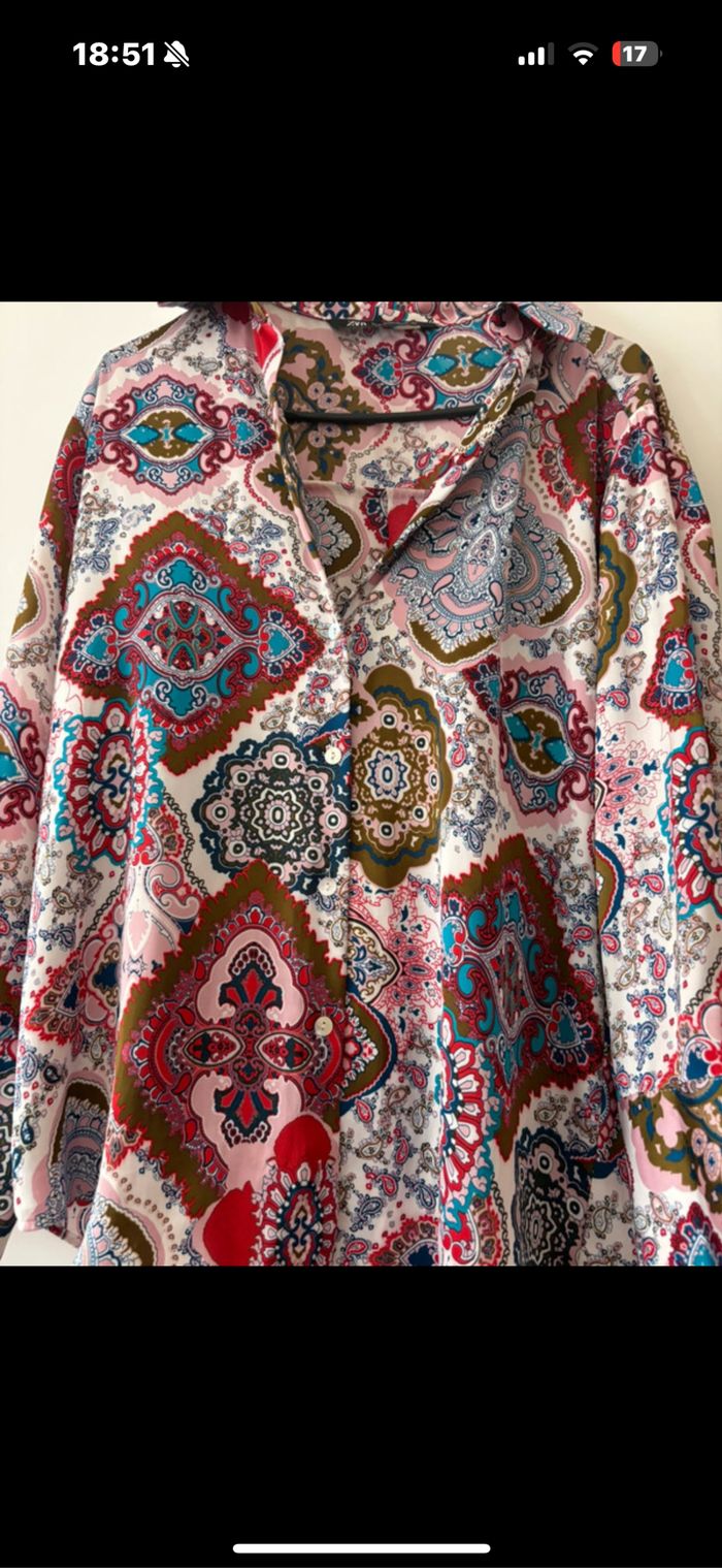 Chemise colorées ZARA