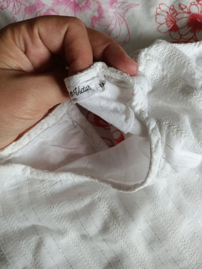 Blouse courte Eden et Victor t 10 ans tbe - photo numéro 4