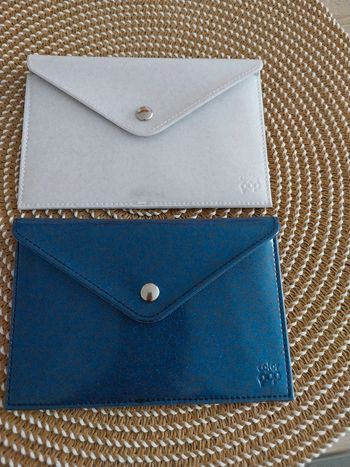 Protège papier d'identité à paillettes