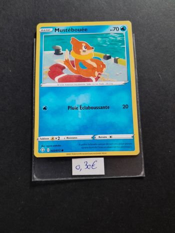 Carte Pokémon Mustébouée 22/072