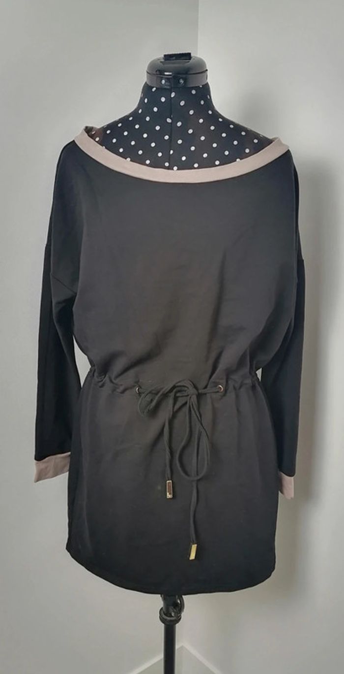 Robe courte noir et beige Taille S Numinou - photo numéro 2