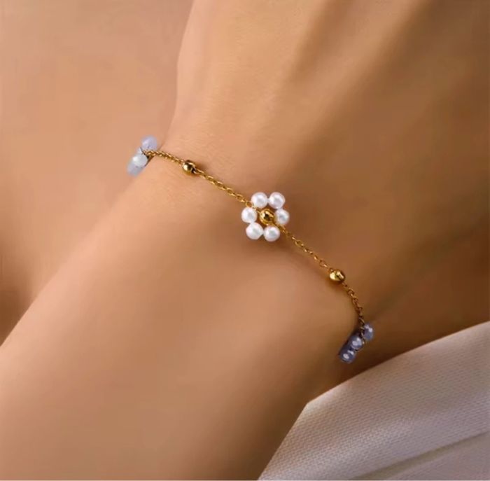 Bracelet + collier en acier inoxydable - photo numéro 3