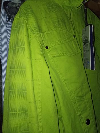 Manteau vert
