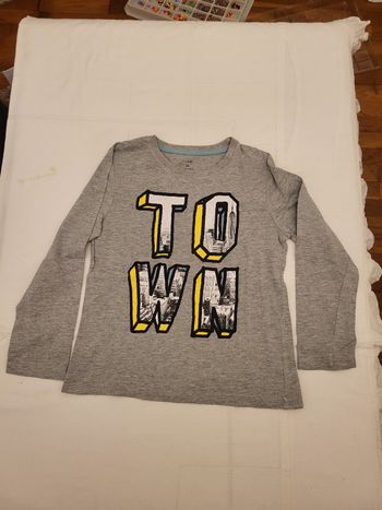 1 tee-shirt manche longue garçon 6 ans 