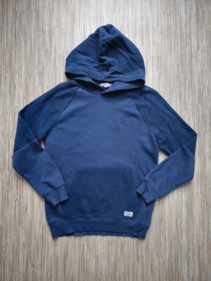 Sweat à capuche bleu - H&M - Taille 9/10 ans