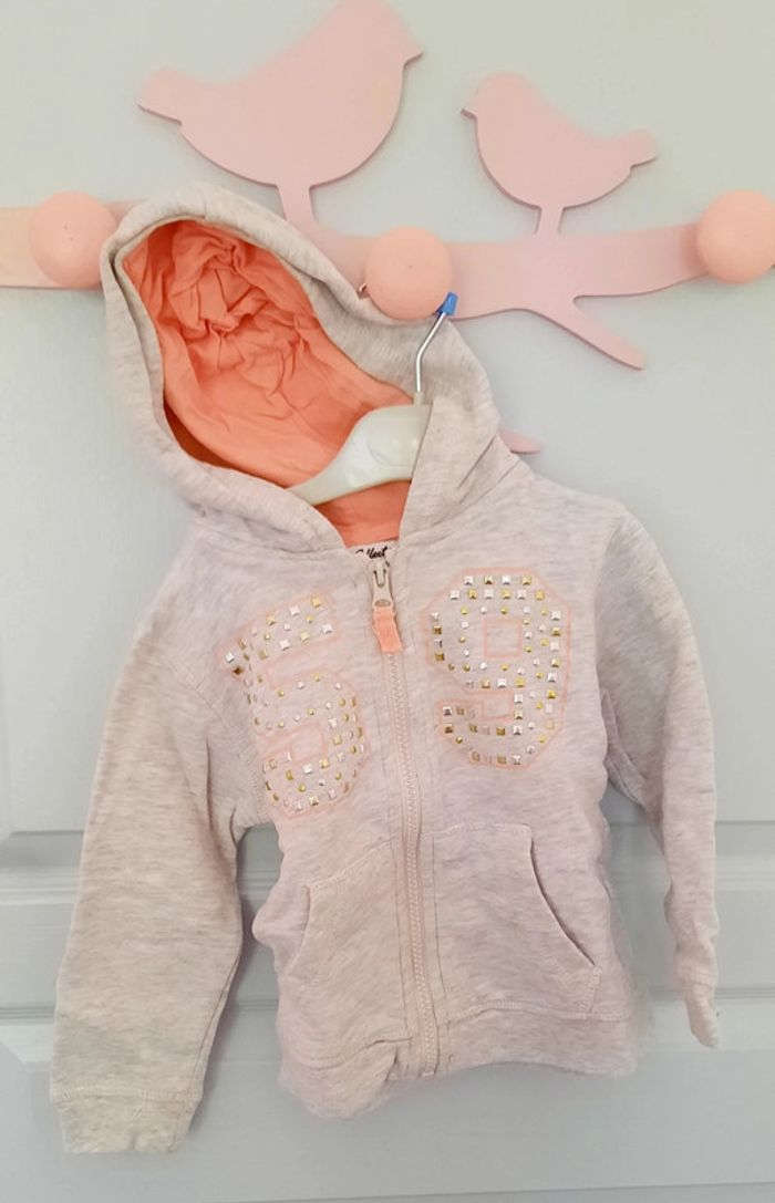 Veste à capuche 3 ans