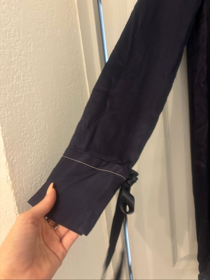 Robe manches longues satinée Sandro taille 1 - photo numéro 3