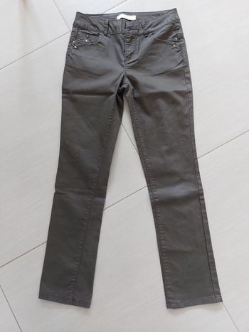 Jean marron droit