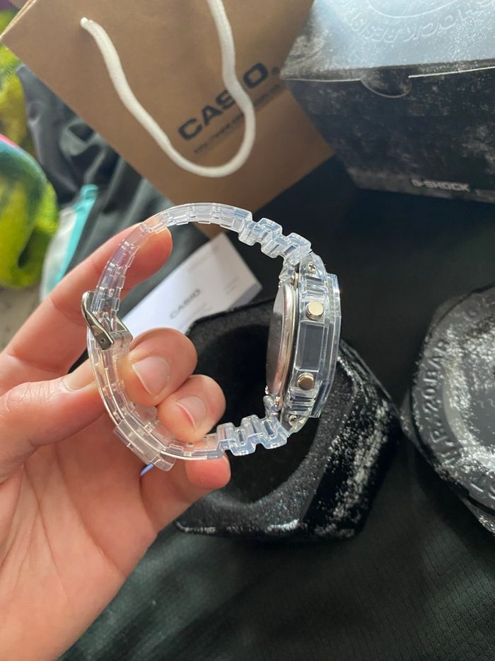 Montre G Shock transparente multicolore - photo numéro 3