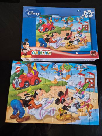 Puzzle 50 pièces Disney Maison de Mickey