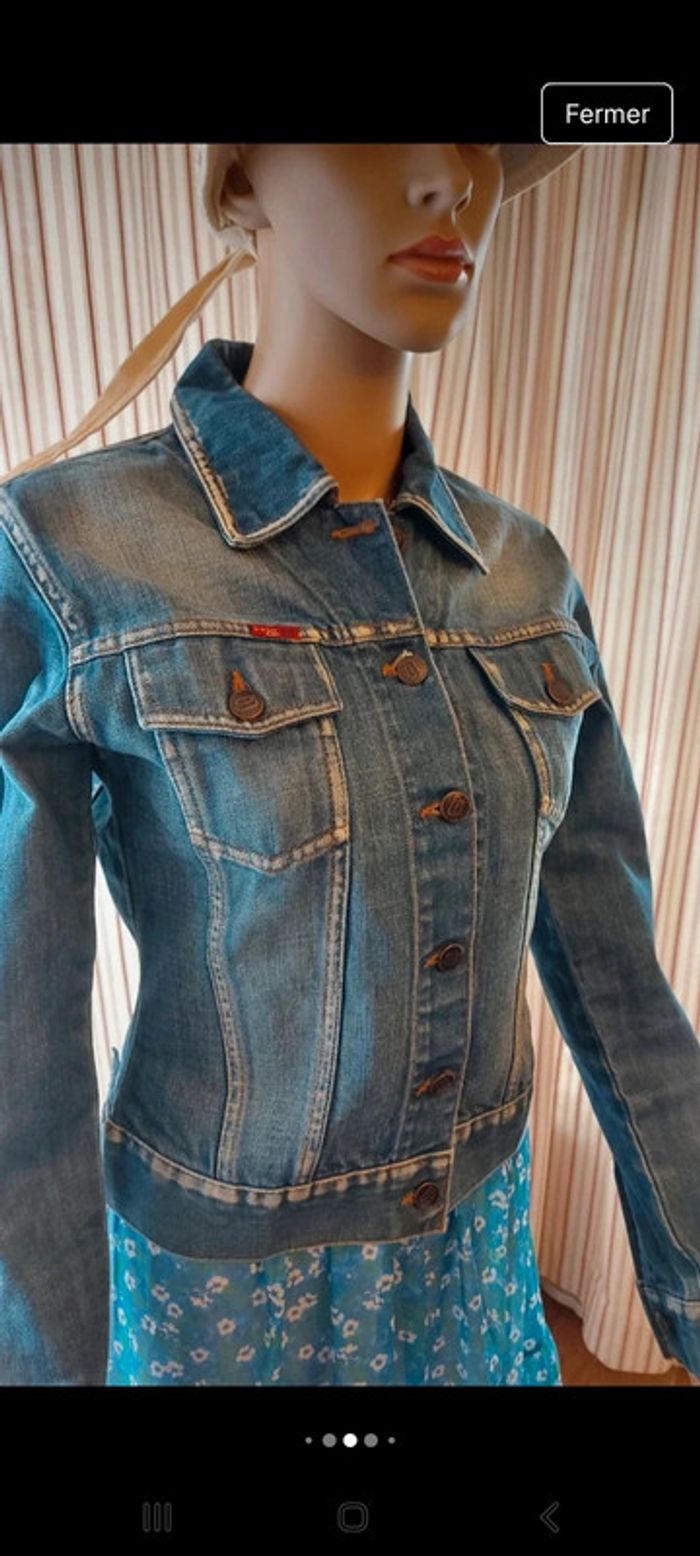 Veste en Jeans Only taille étiquette M - photo numéro 7