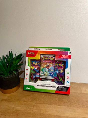 Coffret Pokémon premiers partenaires neuf scellé 