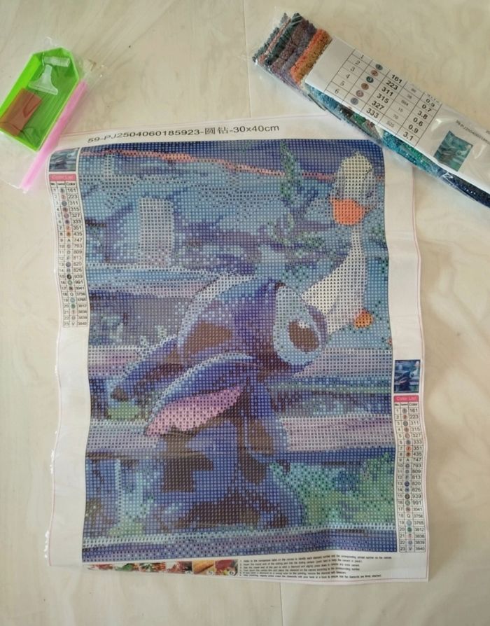Diamond painting Stitch et canne #S036 - photo numéro 2