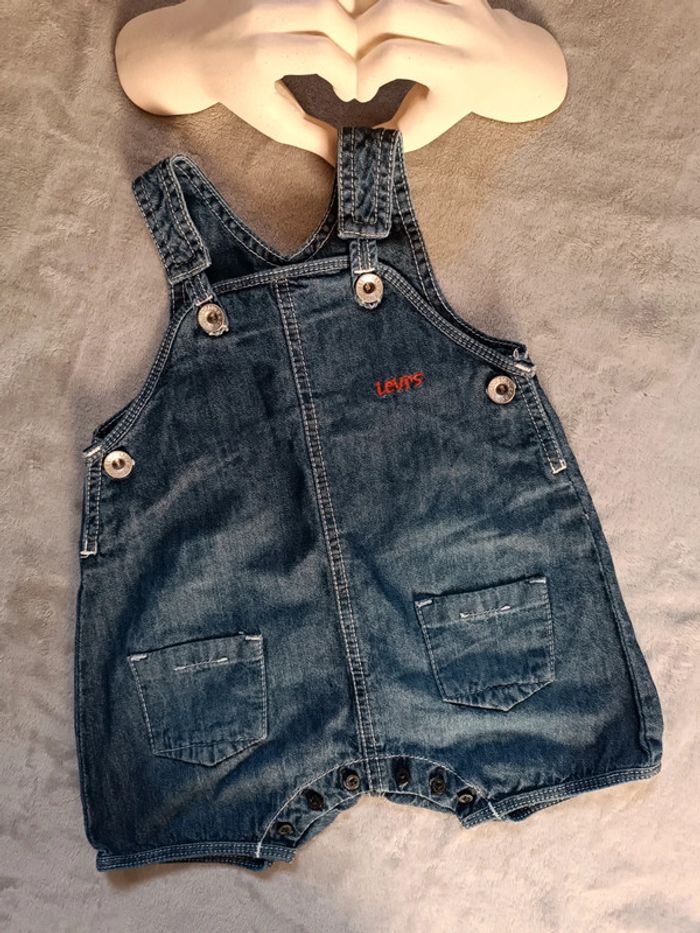 Salopette short mixte levis vintage